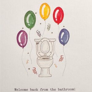 3/$10 Greeting Card from Cards Against Humanity -   Bathroom